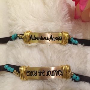 Mommy and Me matching leather wrap bracelets